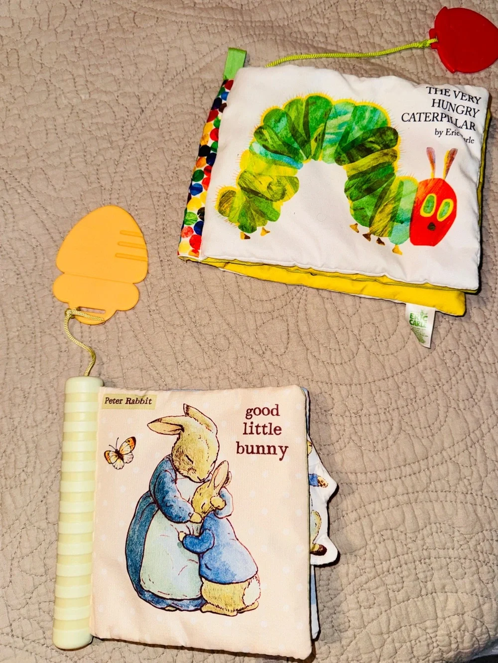 Soft interactive baby books